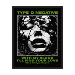 Type O Negative "With My Blood" Embleem / Patch
