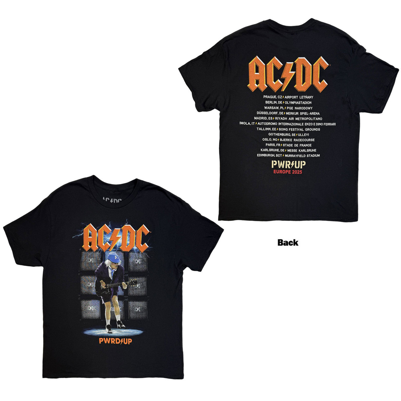 AC/DC "Angus Amps EU Tour 2025" TS