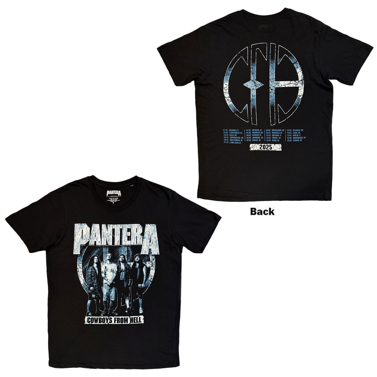 Pantera "Cowboys From Hell Tour '25" TS