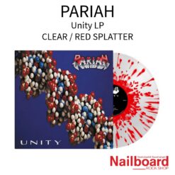 Pariah "Unity" LP CLEAR / RED SPLATTER