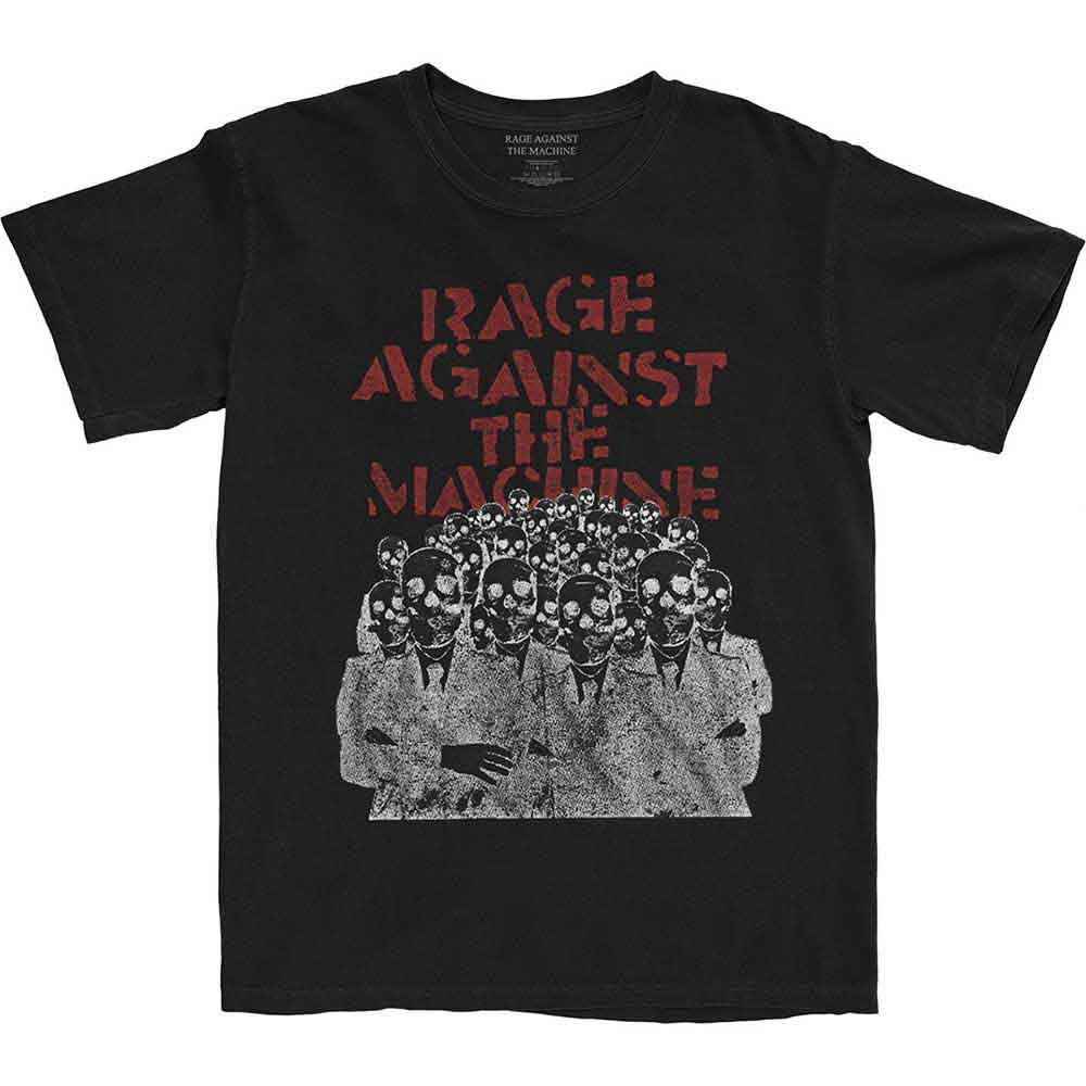 Rage Against The Machine "Crowd Masks" TS