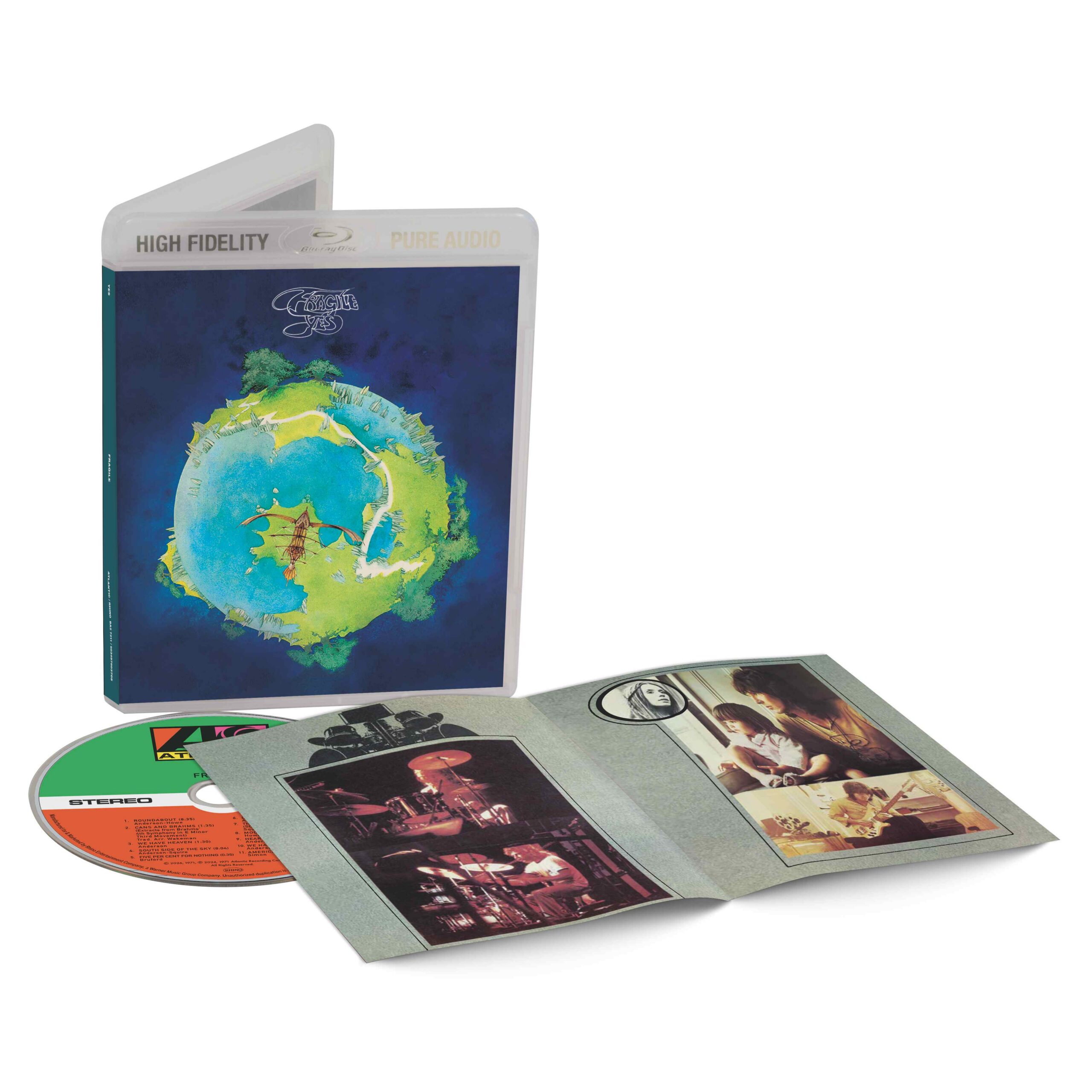Yes "Fragile" Bluray audio